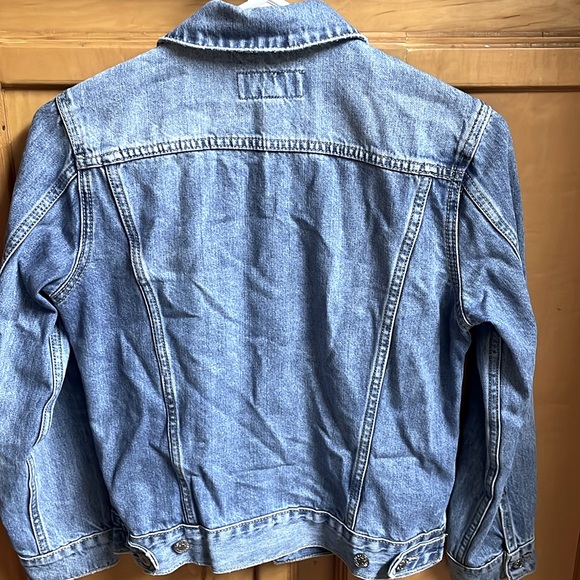 Lucky 🍀 brand Tomboy Trucker denim jacket, size XS, Color: Jacinto River - Picture 12 of 14